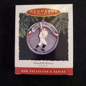 Hallmark Baseball Heroes Ornament - Babe Ruth